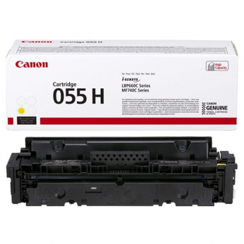 Картридж тонерный Canon 055H для MF-742Cdw 055H 5900 ст. Yellow (3017C002)