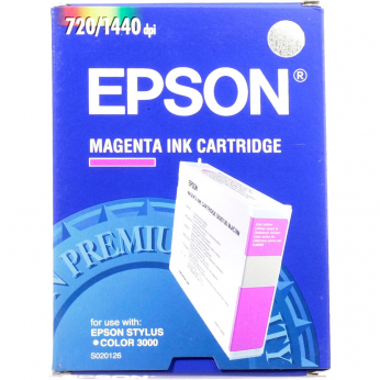 Картридж Epson Stylus Color 3000/5000 Magenta (S020126)