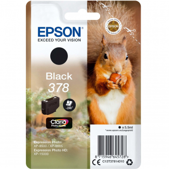 Картридж Epson для Expression Photo HD XP-15000, T378 Black (C13T37814020)