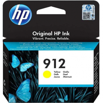 Картридж HP для Officejet Pro 8023, HP 912 Yellow (3YL79AE)