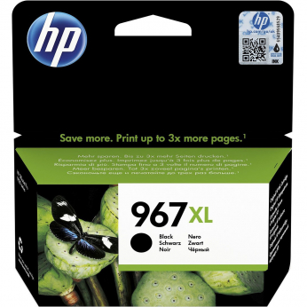 Картридж HP OfficeJet Pro 9023, HP 967XL Black (3JA31AE)