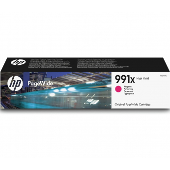 Картридж HP для PageWide Pro 772/777/750 , HP 991X Magenta (M0J94AE) повышенной емкости