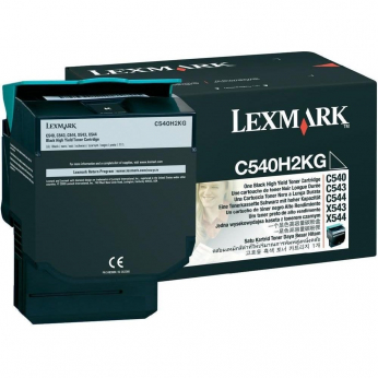 Картридж тон. Lexmark для C540/543/544 Black (C540H2KG)