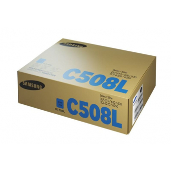 Картридж тонерный Samsung C508L для CLP-620/670 C508L 4000 ст. Cyan (SU058A) повышенной емкости