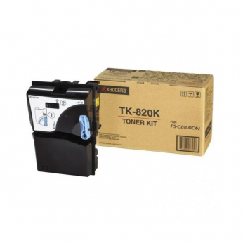Туба с тонером KYOCERA TK-825K для KM-C2525E/C3232E/C4035E TK-825 15000 ст. Black (1T02FZ0EU0)