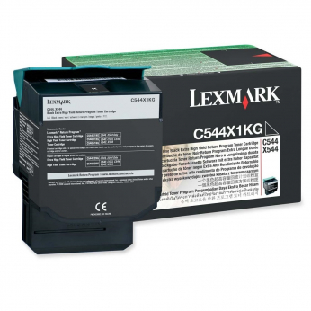 Картридж тон. Lexmark для X544/X548/C544/C546 Black (C544X1KG)