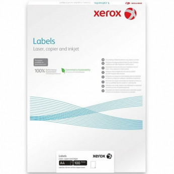 Наклейка Xerox Mono Laser 16UP (squared) 105мм х 37мм, 100л (003R97407)