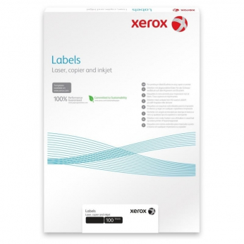 Наклейка Xerox Mono Laser 65UP (rounded) 38,1мм х 21,2мм, 100л (003R93177)