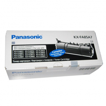 Картридж тон. Panasonic KX-FA85A7 для KX-FL813/853 5000 сторінок Black (KX-FA85A7)