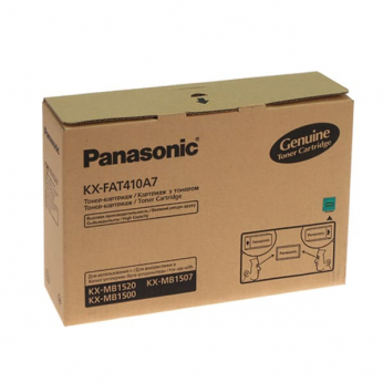 Картридж тон. Panasonic KX FAT410A7 для KX-MB1500/1520 2500 ст. Black (KX-FAT410A7)
