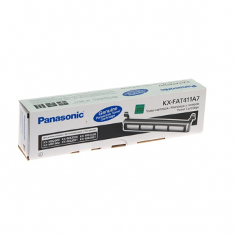 Картридж тонерный Panasonic KX FAT411A7 для KX-MB1900/2000/2020/2030 KX-FAT411A7 2000 ст. Black (KX-