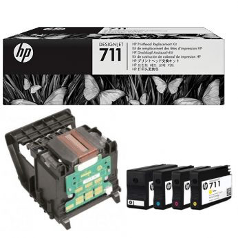 Печатающая головка HP для DesignJet T120/T520 №711 (C1Q10A)