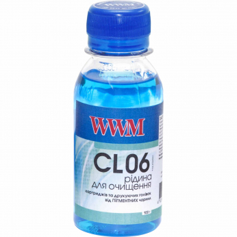 Очищающая жидкость WWM для пигментных черных чернил 100г (CL06-4)