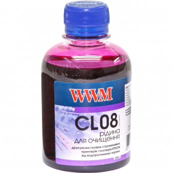 Очищающая жидкость WWM для водорастворимых чернил Epson 200г (CL08)