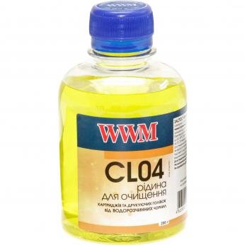Рідина для очищення WWM для водорозчинних чорнил 200г (CL04)