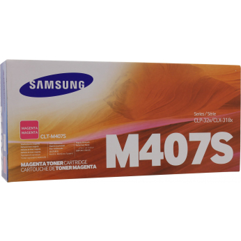 Картридж тонерный Samsung M407S для CLP-320/320N/325/CLX-3185 M407S 1000 ст. Magenta (SU266A)