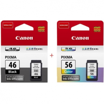 Комплект струйных картриджей Canon для Pixma E404/E464 PG46/CL56 Black/Color (Set46)