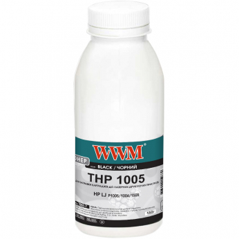 Тонер WWM для HP LJ P1005/1006/1505 бутль 150г Black (TB85-7)