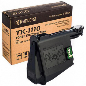 Туба з тонером KYOCERA TK-1110 для FS-1020/1040/1120 2500 ст. Black (1T02M50NX1/1T02M50NXV)