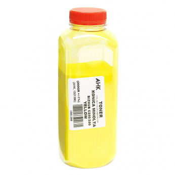 Тонер АНК для Konica Minolta BIZHUB C250/350 бутль 200г Yellow (1501380)