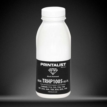 Тонер PRINTALIST бутль 95г Black (TRHP1005-95-PL)