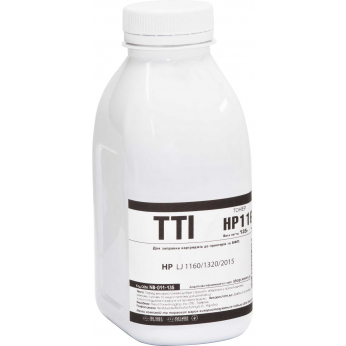 Тонер TTI для HP LJ 1160/1320/2015 бутль 135г Black (NB-011-135)