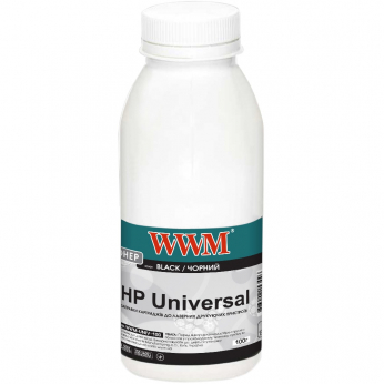 Тонер WWM для HP LJ универсальный бутль 100г Black (WWM-UNIV-100)
