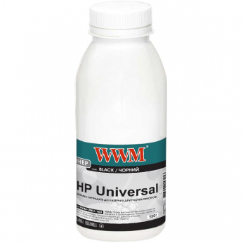 Тонер WWM для HP LJ универсальный бутль 150г Black (WWM-UNIV-150)