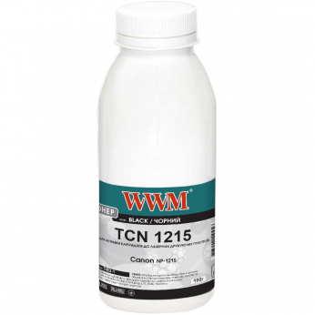 Тонер WWM для Canon NP-1215 бутль 190г Black (TH03-1)