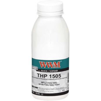 Тонер WWM для HP P1005/1505/M1120/1522 бутль 105г Black (TB86-2)