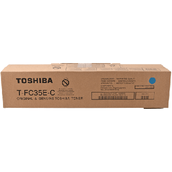 Туба с тонером Toshiba T-FC35EC для E-Studio 2500C/3500C/3510 Cyan (6AJ00000050)