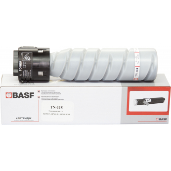 Туба з тонером BASF для Konica Minolta bizhub 215 аналог TN-118 Black ( 12000 ст.) (BASF-KT-TN118)