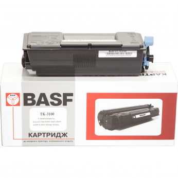 Туба с тонером BASF для Kyocera-Mita FS 2100D/2100DN аналог TK-3100 Black (BASF-KT-TK3100)