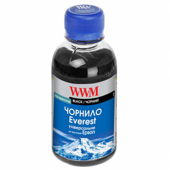 Чорнило WWM EVEREST для Epson 100г Black пігментне (EP02/BP-2)