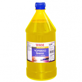 Чернила WWM SIRENA для Epson 1000г Yellow сублимационные (ES01/Y-4)