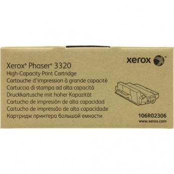 Картридж тонерный Xerox для Phaser 3320 106R02306 11000 ст. Black (106R02306) повышенной емкости