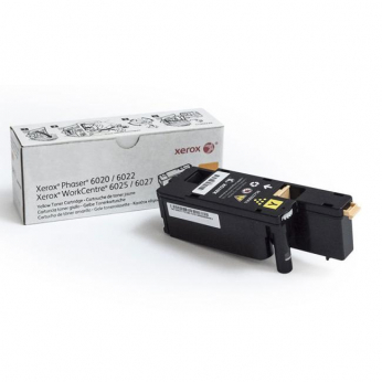 Картридж тонерный Xerox для Phaser 6020/6022/WC6025/6027 106R02762 1000 ст. Yellow (106R02762)